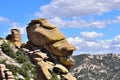 Duck Rock - The long view for perspective Royalty Free Stock Photo