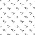 Duck step pattern seamless vector