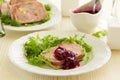 Duck terrine Royalty Free Stock Photo