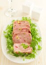 Duck terrine Royalty Free Stock Photo
