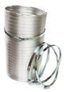 Duct and clamps Royalty Free Stock Photo