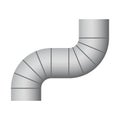 Duct pipe icon