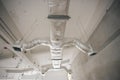 Ducting work for air conditioner ceiling type