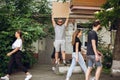 Dude with sign - man stands protesting things that annoy him