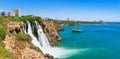 Duden waterfall in Antalya Royalty Free Stock Photo