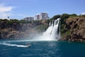 Duden waterfall in Antalya, Turkey Royalty Free Stock Photo