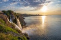 Duden Waterfall view in Antalya City of Turkey Royalty Free Stock Photo