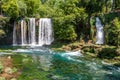 Duden waterfalls in Antalya, Turkey. Royalty Free Stock Photo