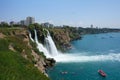 Duden waterfalls Antalya Turkey tourist attraction