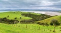 Duder Regional Park, a coastal farm park next to Hauraki gulf, New Zealand