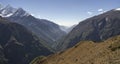 Dudh Kosi river Canyon in Himalayas