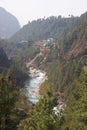 Dudh Kosi river, Everest trail, Himalaya, Nepal