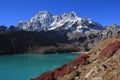 Dudh Pokhari, lake in Gokyo Royalty Free Stock Photo