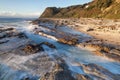 Dudley Beach morning seascape - Newcastle NSW Australia Royalty Free Stock Photo