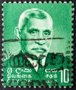 Dudley Shelton Senanayake 1911 - 1973, a Sri Lankan statesman who served as Prime Minister of Ceylon