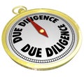 Due Diligence Compass Research Buy Company Acquisition