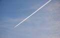 Due to the covid pandemic, planes stop flying. collapsing airlines. there are fewer and fewer such white lines above us. but the s