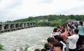 Kaliasot dam gets opened in Bhopal, India Royalty Free Stock Photo