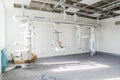 Duesseldorf , Germany - September 04 2017 : The construction of the intensive care unit is progressing Royalty Free Stock Photo