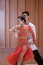 Duet latin dance