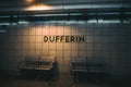 Dufferin Subway Station Toronto Royalty Free Stock Photo