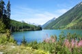 Duffey Lake in a summer