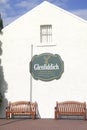 The Glenfiddich whisky distillery in the Speyside Royalty Free Stock Photo