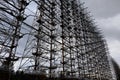 Duga is a Soviet over-the-horizon radar station for an early detection system for ICBM launches Royalty Free Stock Photo
