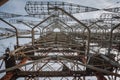 Duga-3 Soviet radar system in Chernobyl Nuclear Power Plant Zone