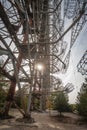 Duga-3 Soviet radar system in Chernobyl Nuclear Power Plant Zone