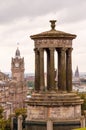 Dugald stewart monument in edinburgh Royalty Free Stock Photo