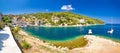 Dugi otok island village summer view Royalty Free Stock Photo