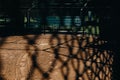 Dugout fencing and baseball field Royalty Free Stock Photo