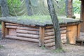 Dugout in the guerrilla group, the USSR Model Military equipment