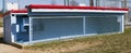 Dugout of small town community ball field Royalty Free Stock Photo