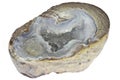 Dugway geode Royalty Free Stock Photo