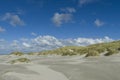 Duinen op Vlieland, Dunes at Vlieland Royalty Free Stock Photo