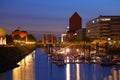 Duisburg Inner Harbour, Germany Royalty Free Stock Photo