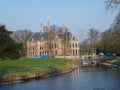 The Duivenvoorde castle Royalty Free Stock Photo