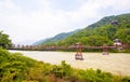 Dujiang Weir scenery Royalty Free Stock Photo