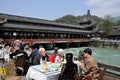 Dujiangyan, China: Nan Qiao Bridge & Restaurant