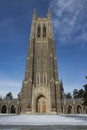 Duke Chapel in the Winter