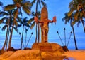 Duke Kahanamoku Statue, Waikiki Beach.