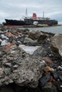 The Duke of Lancaster, also known as Mostyn`s Fun Ship. Royalty Free Stock Photo