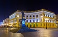 Duke of Richelieu monument in Odessa, Ukraine Royalty Free Stock Photo