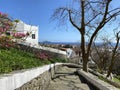 Duke of Terceira Garden Pathway of Stone Overlooking Angra do Heroismo