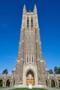 Duke University Chapel Royalty Free Stock Photo