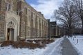 Duke University in the Winter