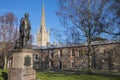 Duke of Wellington Statue and Norwich Cathedral