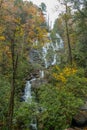 Dukes creek waterfall in Georgia Royalty Free Stock Photo